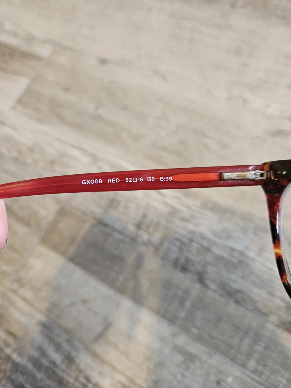 Red Eye Glasses